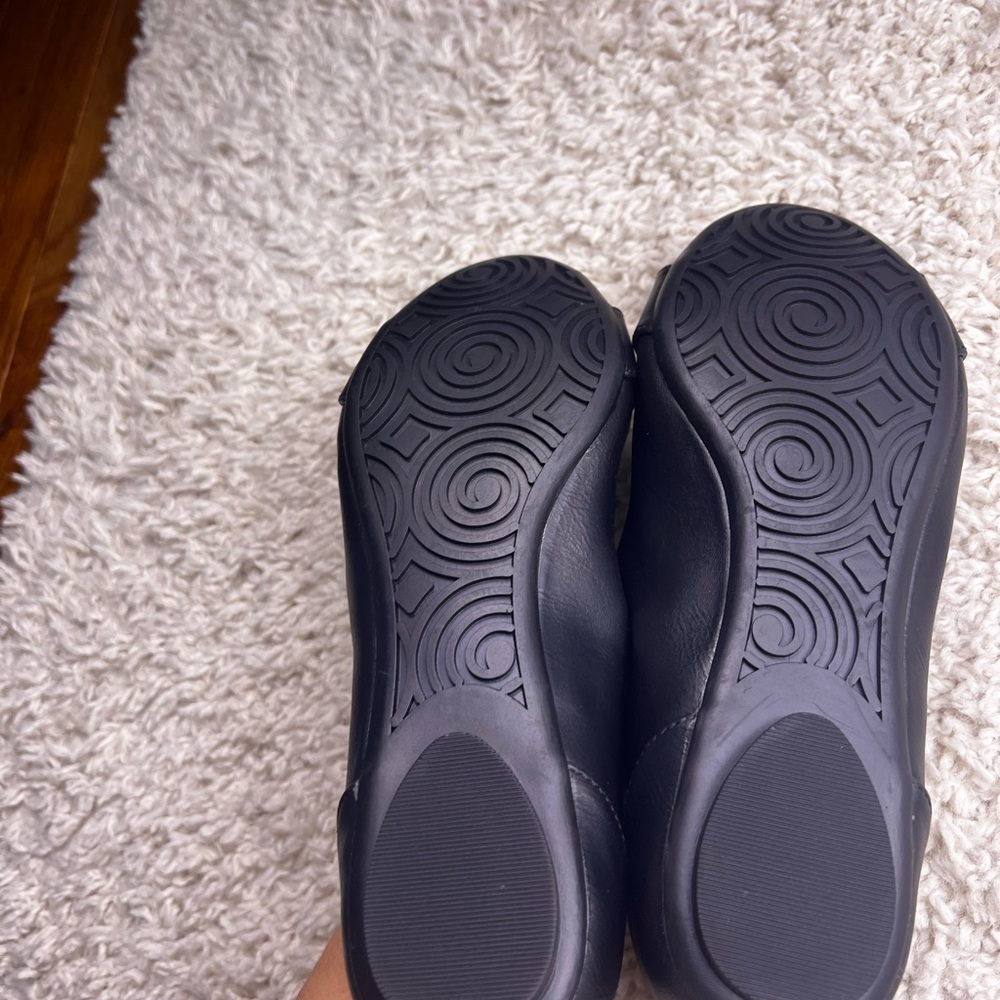 DR SCHOLL’S WOMENS BLACK MEMORY FOAM BALLET FLATS WITH TOE DESIGN SZ 7 NWT - Picture 9 of 11